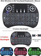 Load image into Gallery viewer, i8 Mini Wireless Keyboard -Black